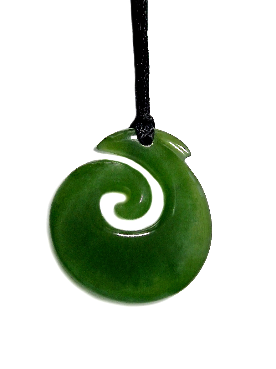 Jade hook necklace deals
