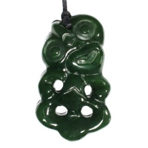 JADE TIKI PENDANT 44MM