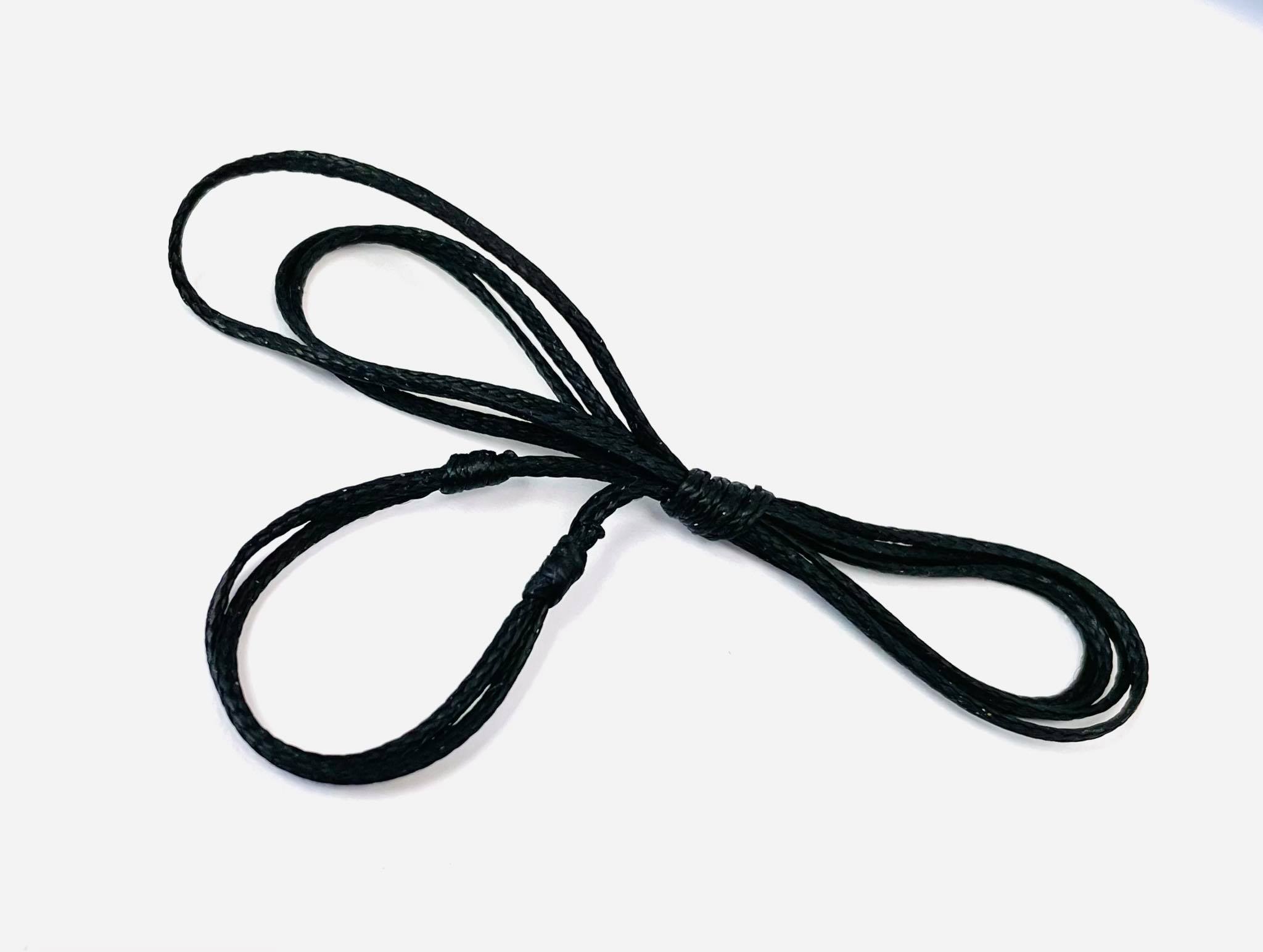 BLACK CORD THIN 1MM